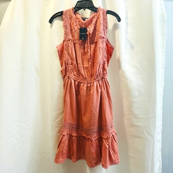 Lucky Brand - Salmon Sleeveless Dress - Picture 2 of 5